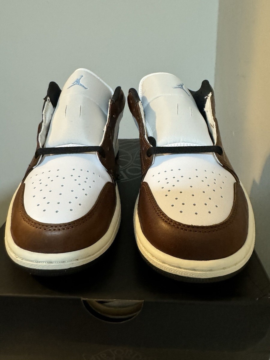Size 10 - Air Jordan 1 Retro SE Low Brown Blue Grey | eBay display picture 3