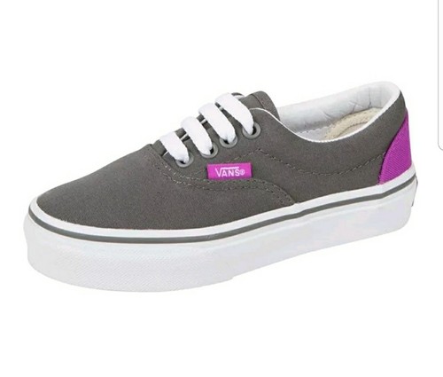 Vans Era Heel Pop Neon Purple Gray Unisex Men Sz 3.5 Woman Sz 5 Shoes | eBay