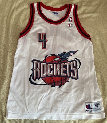 Houston Rockets Vintage Champion 90's Home Jersey #4 Charles