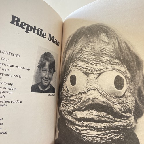 Vintage Make Up Monsters Book! Face Monsters Instruction Book! With Pictures! - Picture 15 of 20