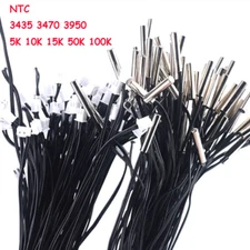 5K 10K 15K 50K 100K 1% 3950 NTC Thermistor Temperature Sensor Waterproof Probe