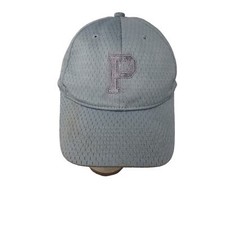 Youth Boys Strapback Cap Embroidered P Gray Port Authority Hat