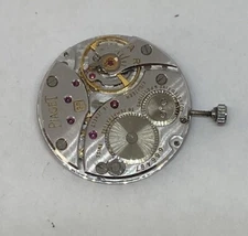 Piaget Cal. 9P Watch Movement Mechanical Manual Wind Runs Good Balance W/ Crown