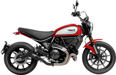 Leo Vince LV-10 Slip-On Muffler Full Black Ducati Scrambler 2021-2022 15250FB