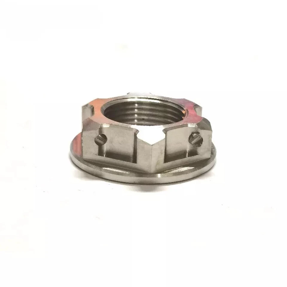 M18 M20 M22 M24x1.5mm Titanium Flange Nuts for Car Motorcycle - Image 4 of 4