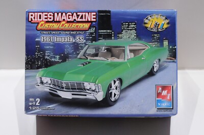 AMT ERTL 1967 IMPALA SS CUSTOM COLLECTION SCALE 1:25 MODEL KIT 38351 | eBay