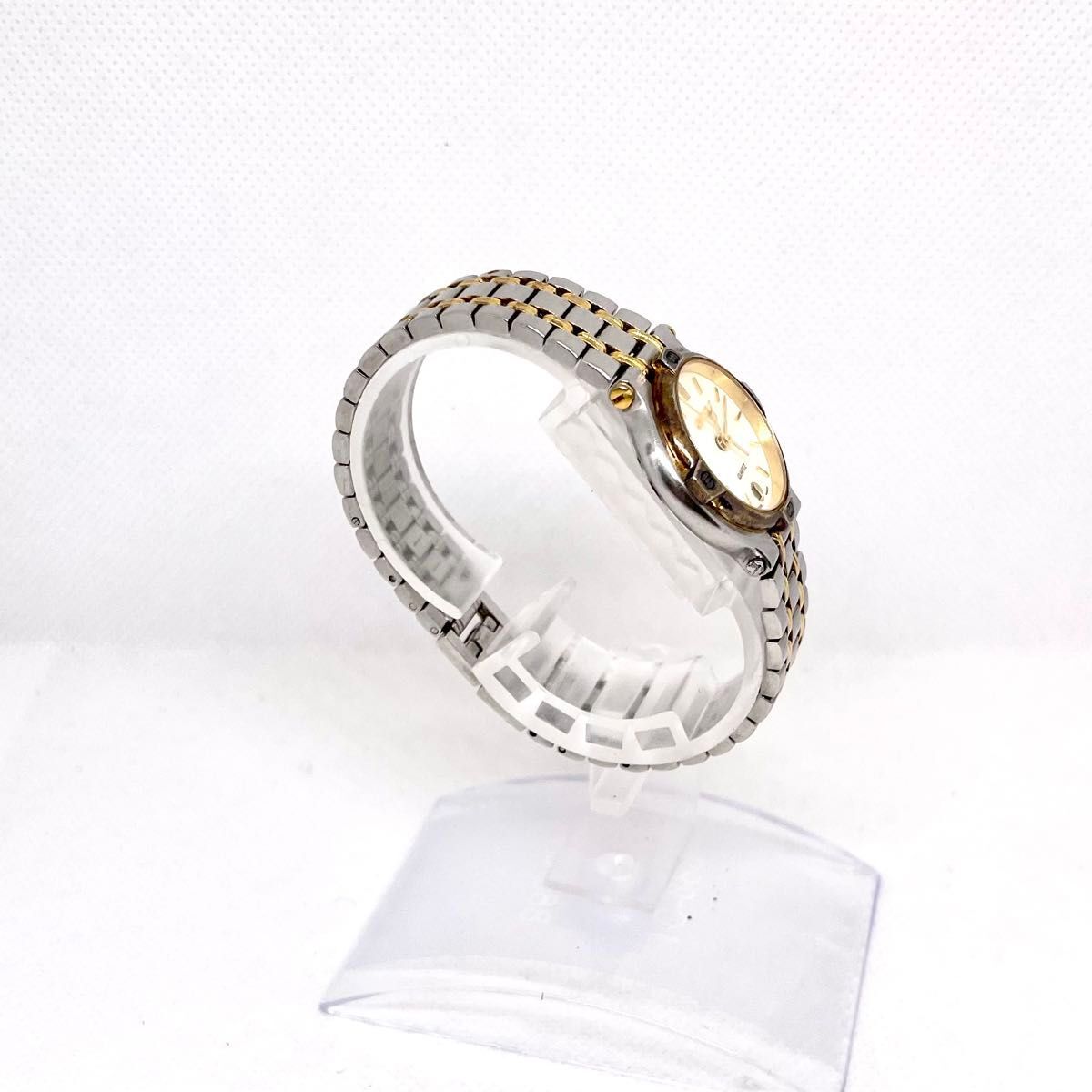 GUCCI 9000L 25mm Watch Quartz Womens White Dial Silver  display picture 1