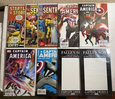 Captain America New Avengers Lot Blank Sketch Cover Fallen Son Sentry Marvel MCU