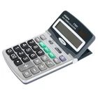 Large Adjustable 12 Digit LCD Calculator Dual Solar Power Handheld Desktop Maths