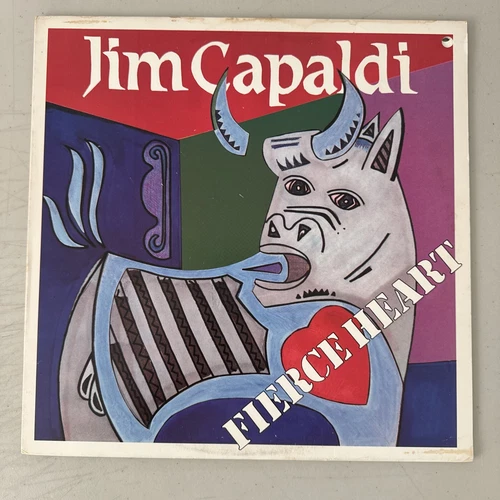 Jim Capaldi Fierce Heart Vinyl LP VG++/VG+