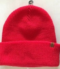 ThirtyTwo BASIXX Mens 100 Acrylic Slouchy or Cuffed Beanie Red NEW