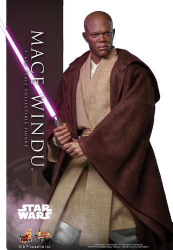 Star Wars Figures Count Dooku & Mace Windu Set, 7-8 cm, Used