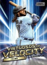 2023 Topps Stadium Virtuosos of Velocity Insert You Pick Complete Your Set