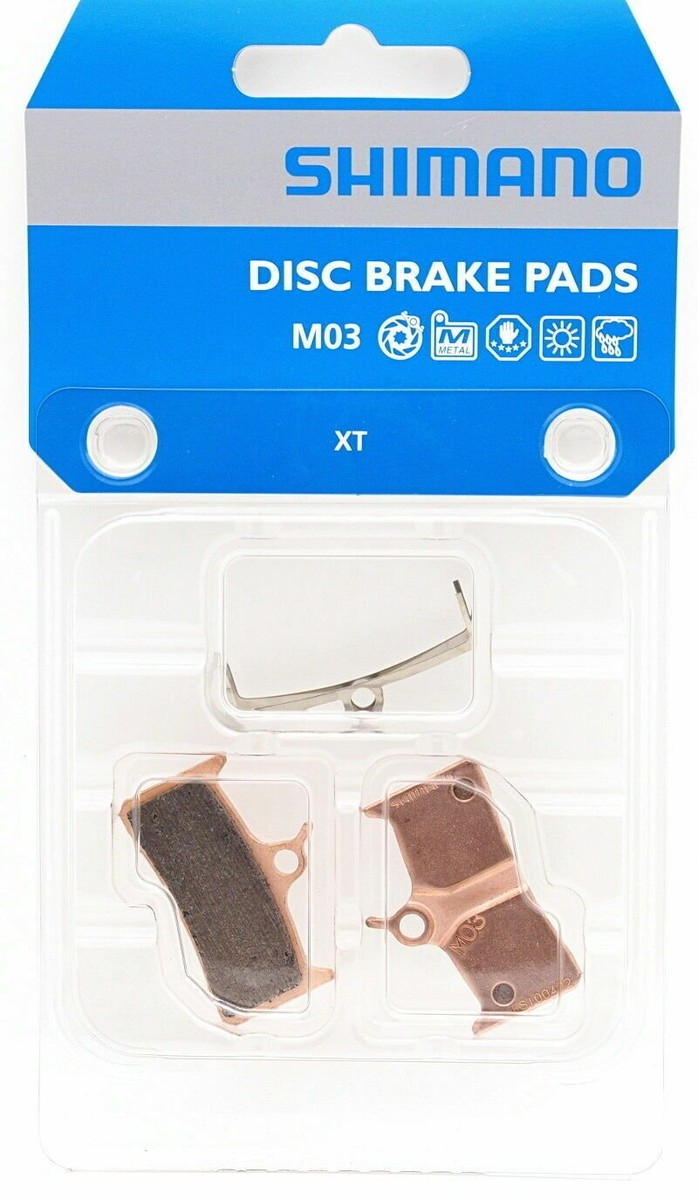 SHIMANO M03 Disc Brake Metal Pads Set for Deore XT BR-M755 | eBay