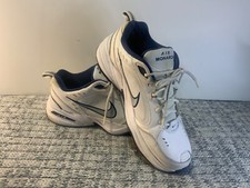 Nike Mens Air Monarch IV 'White Metallic Silver' Size US 12 4E Wide 416355-102