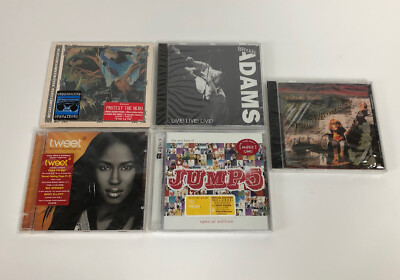 Five (5) Brand New CDs - Protest The Hero, Bryan Adams, Jump 5, Tweet, etc.