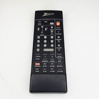 Vintage Original ZENITH 24-3218 VCR TV Remote Control Tested