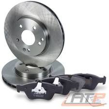 BREMSSCHEIBEN + BREMSBELÄGE VORNE FÜR MERCEDES BENZ C-KLASSE W202 E-KLASSE W210