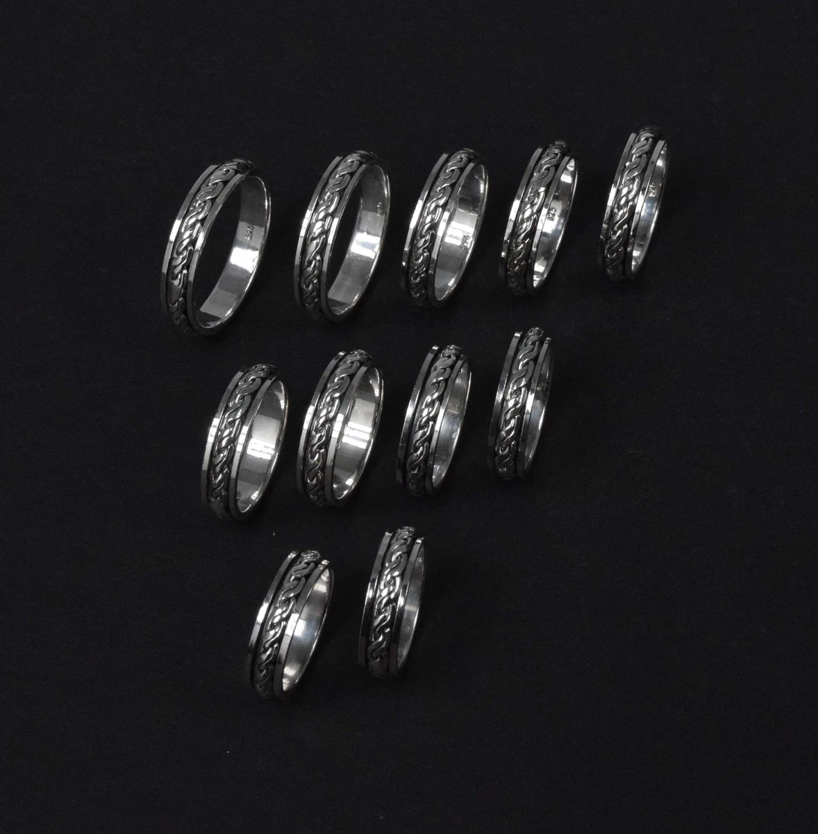 Sterling silver ring lot sale