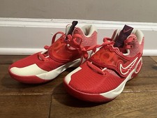 Size 5 - Nike KD Trey 5 X University Red Ember Glow Basketball Youth Shoes