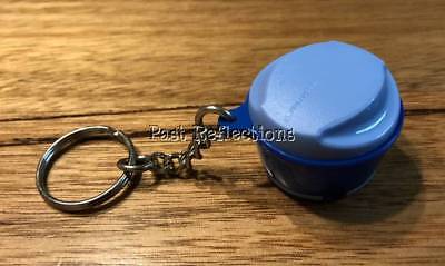 Tupperware Key Chain Bold n Blue Happy Chopper Chop and Press Keychain Rare New 