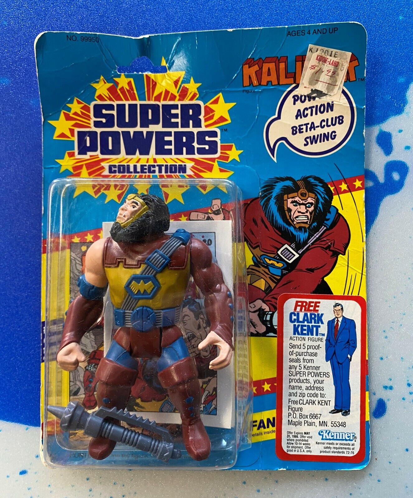 Kalibak Vintage DC Super Powers Action Figure New Kenner 1985 Kenner Unpunched