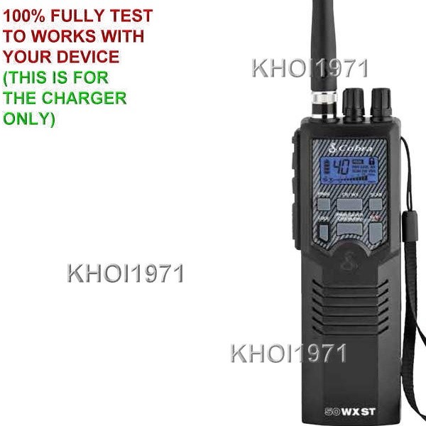 4FEET 2POWER TIP CAR charger adapter for COBRA HH50WXST handheld CB