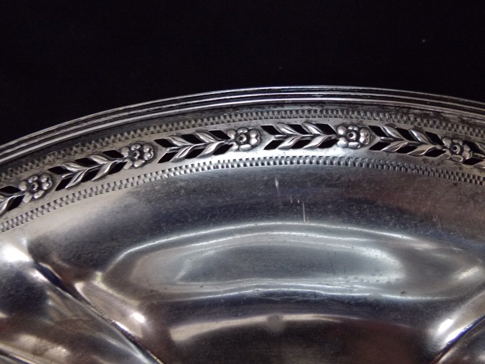 Vintage Jennings J.S Sterling Silver Ring Trinket Candy Dish Tray