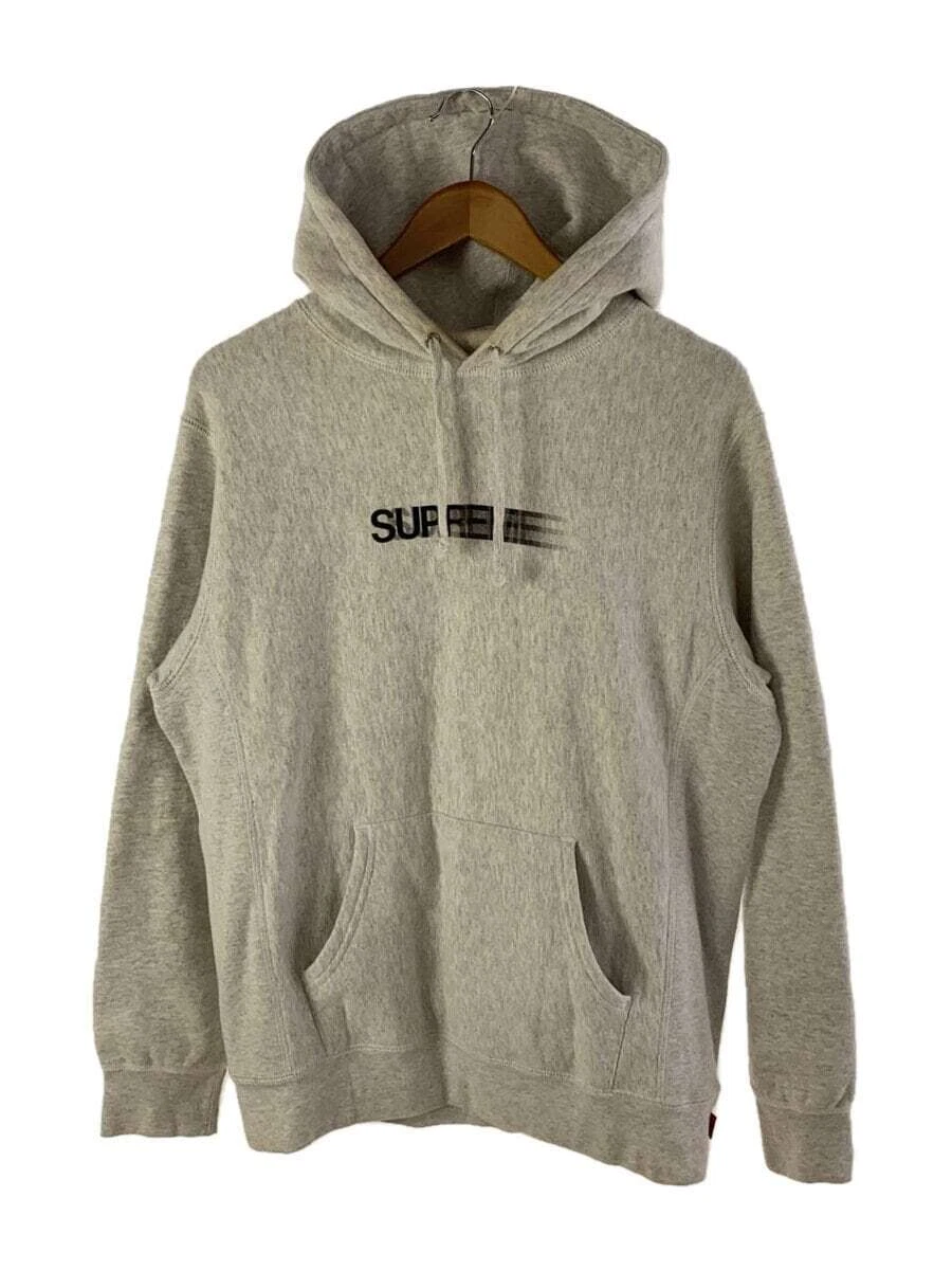 Sweat à capuche Supreme gris M occasion