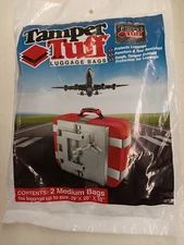 TAMPER TUFF LUGGAGE BAGS   MEDIUM BAGS  NEW   GENPAK