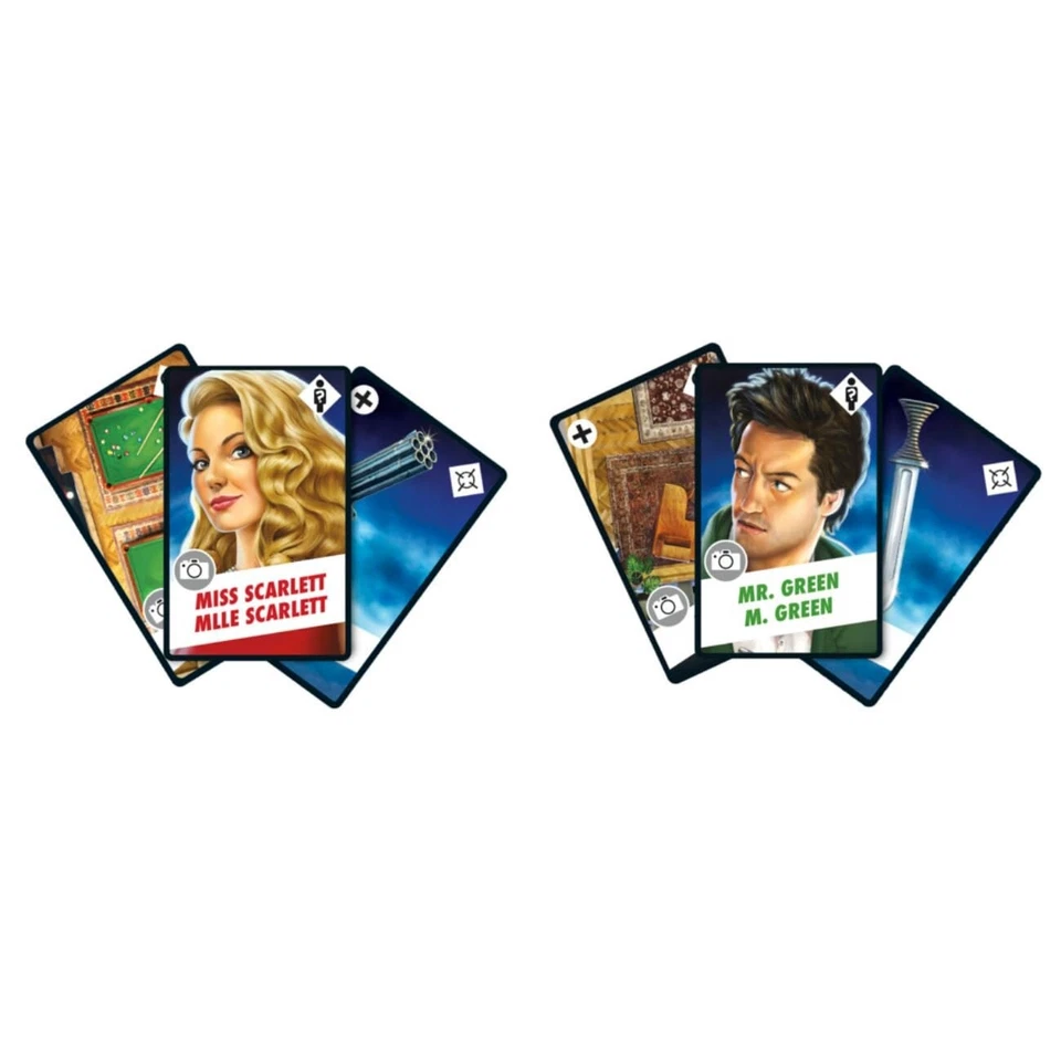 Clue Classic Card Game by Hasbro - Fast Travel Mystery Game for Kids (Ages 8+) - Image 2 of 3