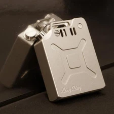 Creative CNC Fuel Lighter Mechanical Catapult Design Stainless Steel Refillable