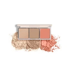 AMIIR 3 IN 1 Face Bronzer Blush Highlighter Contour Powder Makeup Palette Scu...