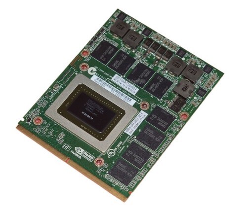 HP NVIDIA QUADRO 4000M 2GB LAPTOP GRAPHICS VIDEO CARD DR11K HGXY3 N12E-Q3-A1 - Picture 2 of 3