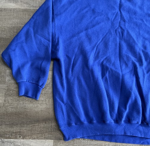 Vintage Kentucky Wildcats Sweatshirt Mens 2XL Blue Basketball College Crewneck - Picture 8 of 10