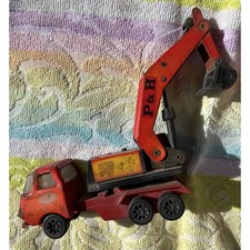 Vintage Blech Tonka Spielzeugauto P&H Schuhauto Showa Retro