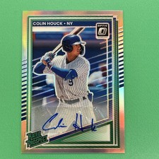 2025 Panini Donruss - Colin Houck Optic Rated Prospect Auto Holo