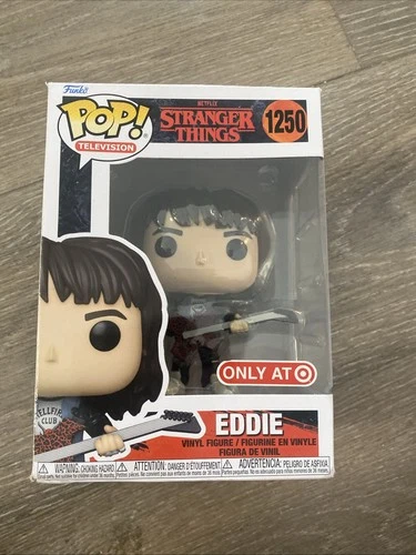 Funko Pop! Vinyl: Stranger Things #1250 Eddie Munson Television Figure