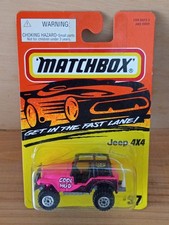 Matchbox Superfast / MB 131 - Jeep CJ 4x4 - Pink - Cool Mud - Off Road Model x1
