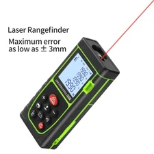 Handheld 40-100m Laser Rangefinder Digital Distance Meter Range Measure Tool