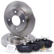 ATEC BREMSSCHEIBEN VOLL Ø250 +BELÄGE HINTEN FÜR MITSUBISHI COLT 6 SMART FOR-FOUR