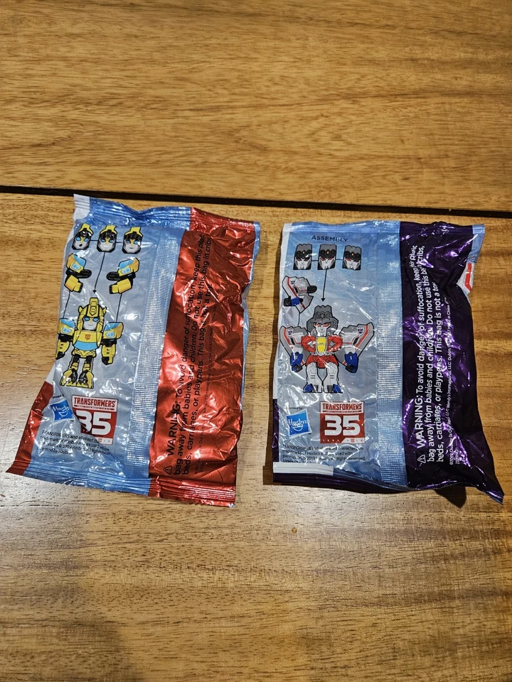 Pack de 2 Transformers misteriosos de Wendys Foto 2 de 2