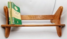 VINTAGE ERCOL ? 1960s/70s MID CENTURY WOODEN BOOK STAND, CHARMING BEAUTIFUL DESI
