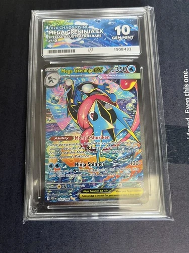 Mega Greninja EX 116/086 ACE 10 - Pokemon TCG perfect subs