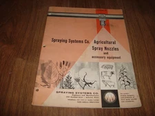 Vintage Spraying Systems Co. Agricultural Spray Nozzles And Accessory Catalog 33