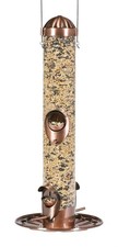 Perky-Pet 385-2 1.5 lbs. Capacity Copper Wild Bird and Finch Feeder Pack of 2 