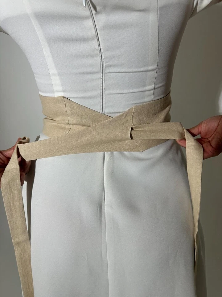 Women's Japanese Wide Belt Extra Corset Waistband Obi for Kimono Yukata Handmade - Image 2 of 4