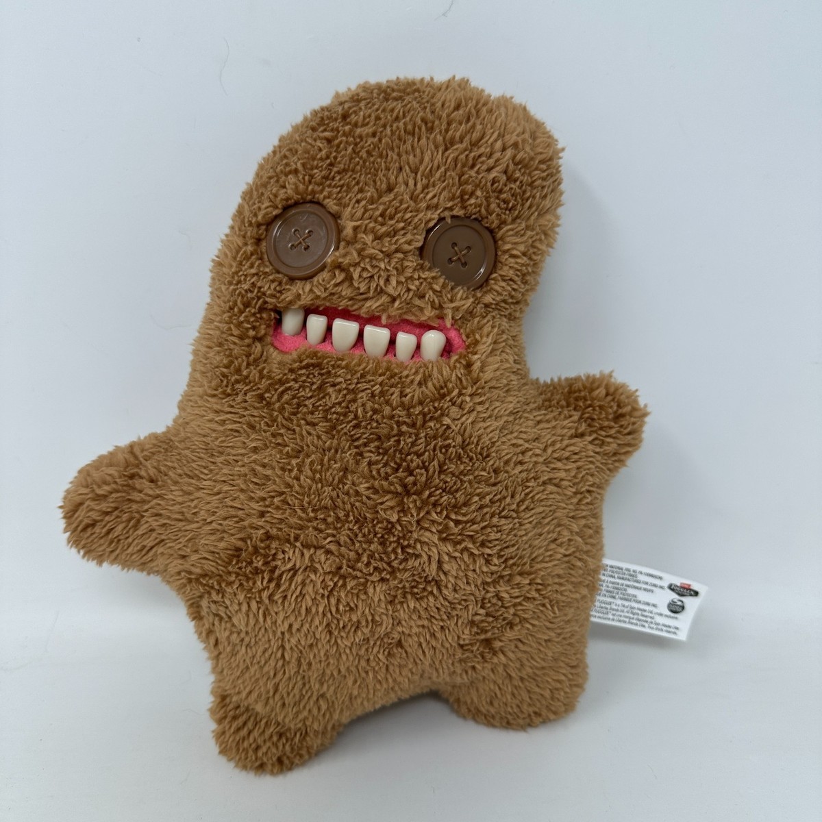 Zuru Fuggler Sir Splodge A Lot Plush Stuffed Animal Brown Monster