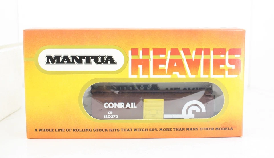 HO Scale Mantua Heavies Conrail Box Car Built Kit Excellent 734-31 - Image 2 of 4