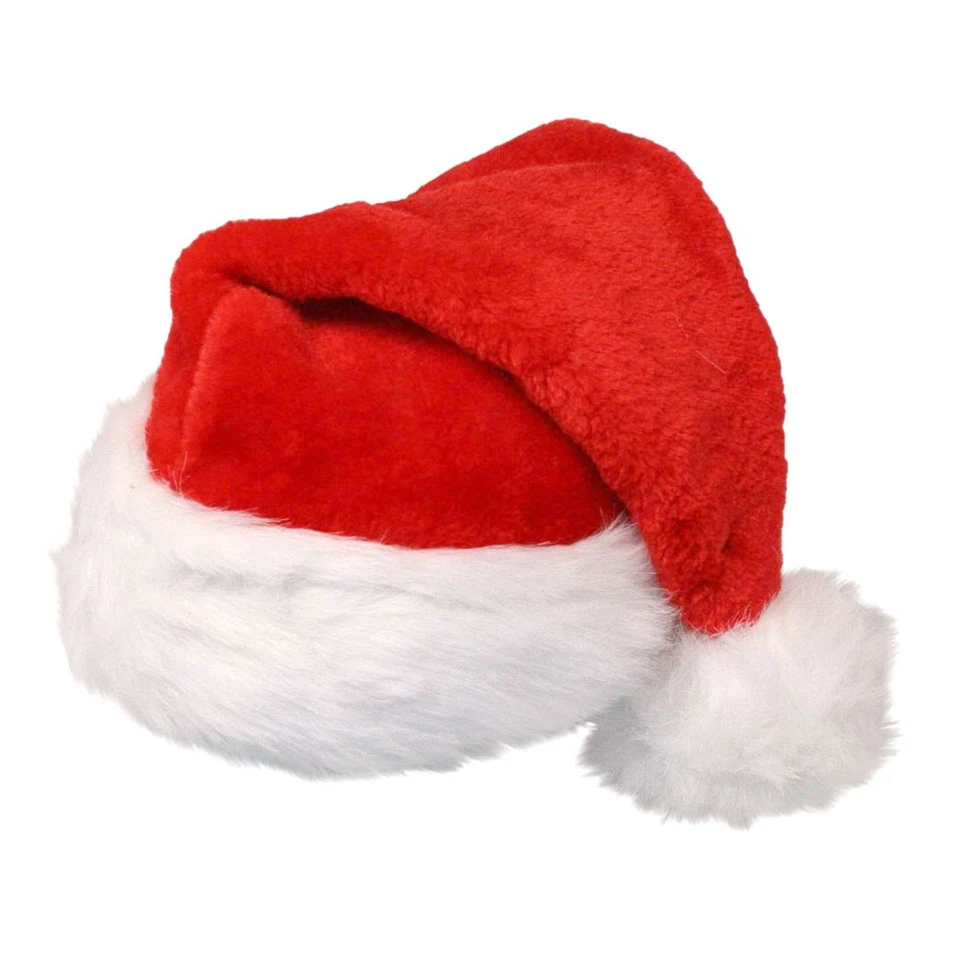 Papá Noel Navidad Fiesta de Sombrero Lujo Accesorios de Disfraz Pequeños Regalos - Imagen 1 de 4